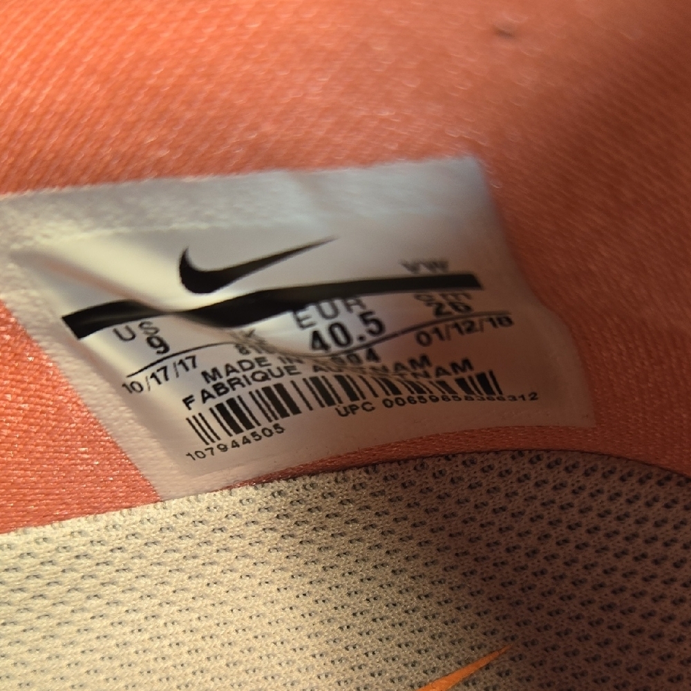 Nike Lunarlon‎ Empress 2 Golf Shoes Women's Size 9 Light Pink and White - Picture 2 of 12